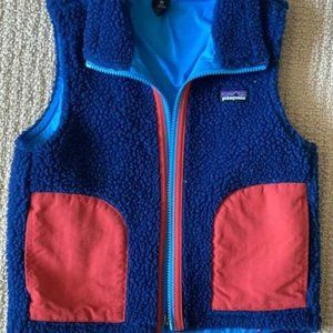 EUC Patagonia Kids Retro X Fleece Vest XS 5/6